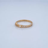 Love Ring 1.35gr / Size 6 1/4 / 18K Gold &