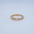 Love Ring 1.35gr / Size 6 1/4 / 18K Gold &