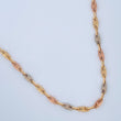 Cadena Rustica Piramide 12.35gr / 62cm / Oro 18K $