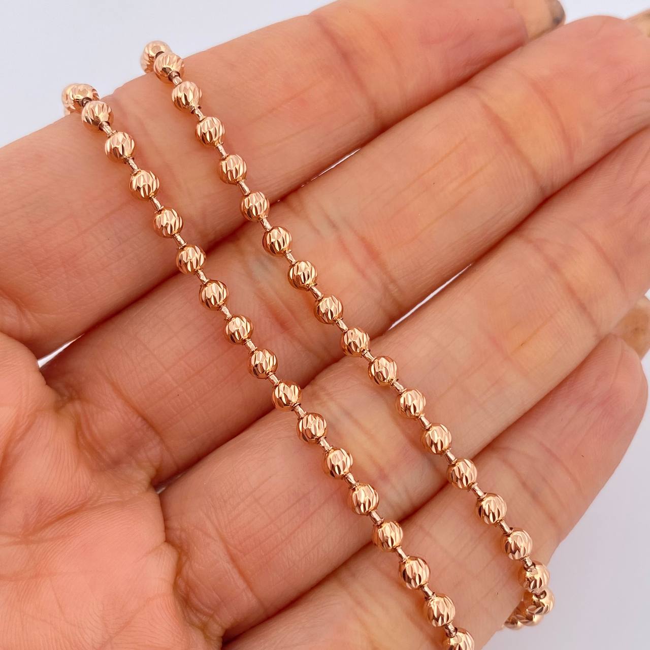 Military Chain 16.5gr / 24.0in / 18K Gold $