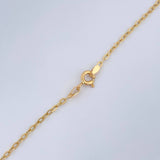 Cadena Aro Seguido Trebol 5.5gr / 18 in / Oro Amarillo 18K &