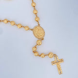 Virgin Del Carmen Rosary 48.1gr / 27.8in / 18K Gold $