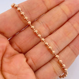 Military Bracelet 5.1gr / 7.1in / 18K Gold $
