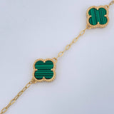 Bracelet Clover Classic Link 5.35gr / 7.9in / Nac.Esp. 18K Gold $