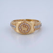 Anillo Correa corona 3.95g / T5 1/4 Oro Amarillo 18K