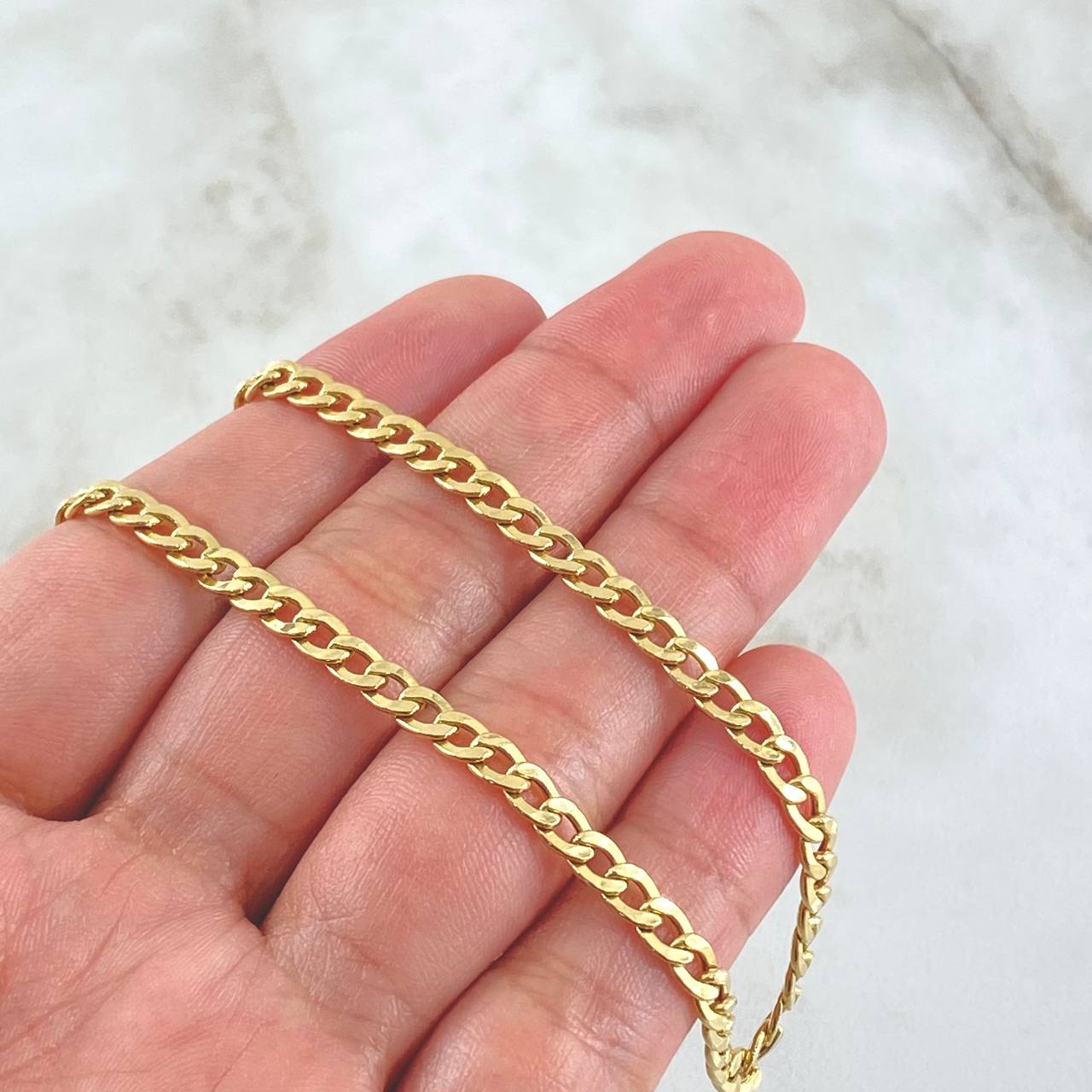 Cuban Links 10.85gr / 60cm / +1 18K Gold
