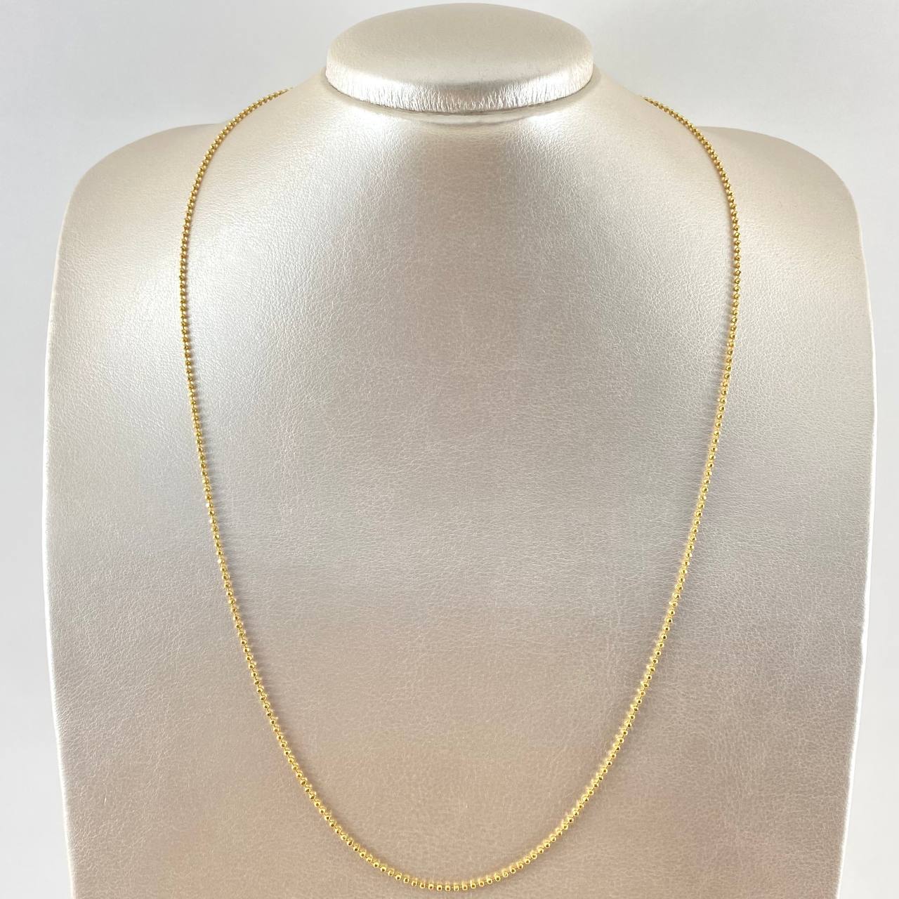 Military Chain 4.9gr / 23.6in / +3 18K Gold