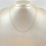 Flat Anchor Chain 1.8gr / 15.7in / +3 18K Gold