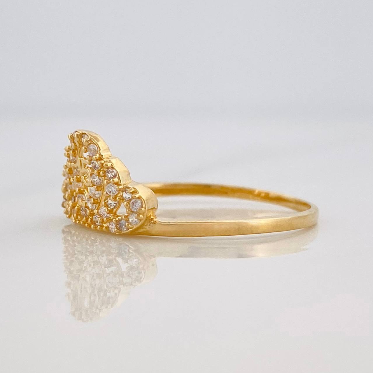 Anillo Corona 15´s 1.65g / T7 Oro Amarillo 18K