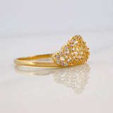 Anillo Corona 15´s 1.65g / T7 Oro Amarillo 18K