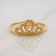 Anillo Corona 15´s 1.65g / T7 Oro Amarillo 18K