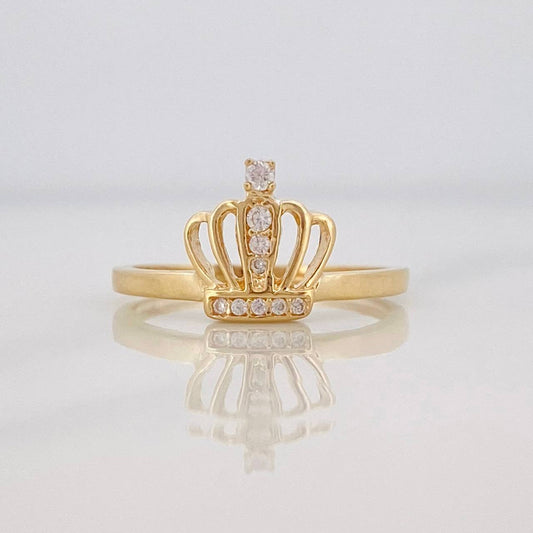 Crown Ring 1.9g / T5 3/4 Yellow Gold 18K