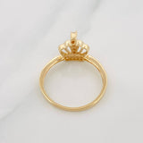 Anillo Corona 1.9g / T5 3/4 Oro Amarillo 18K