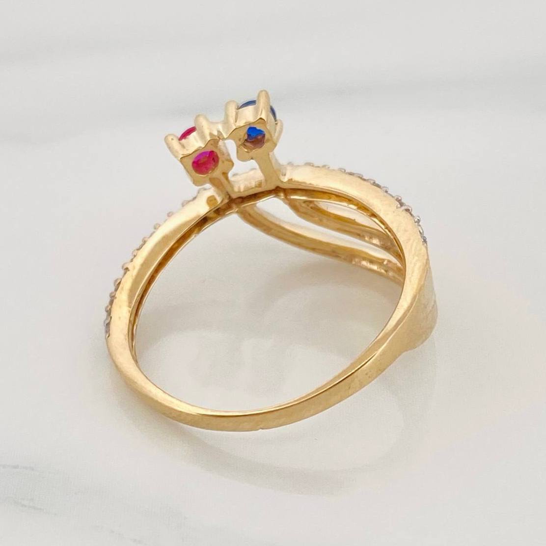 Anillo Pareja 2.6g / T6 Oro Amarillo 18K