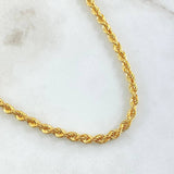 Rope Chain 8.25gr / 60cm / +3 18K Gold