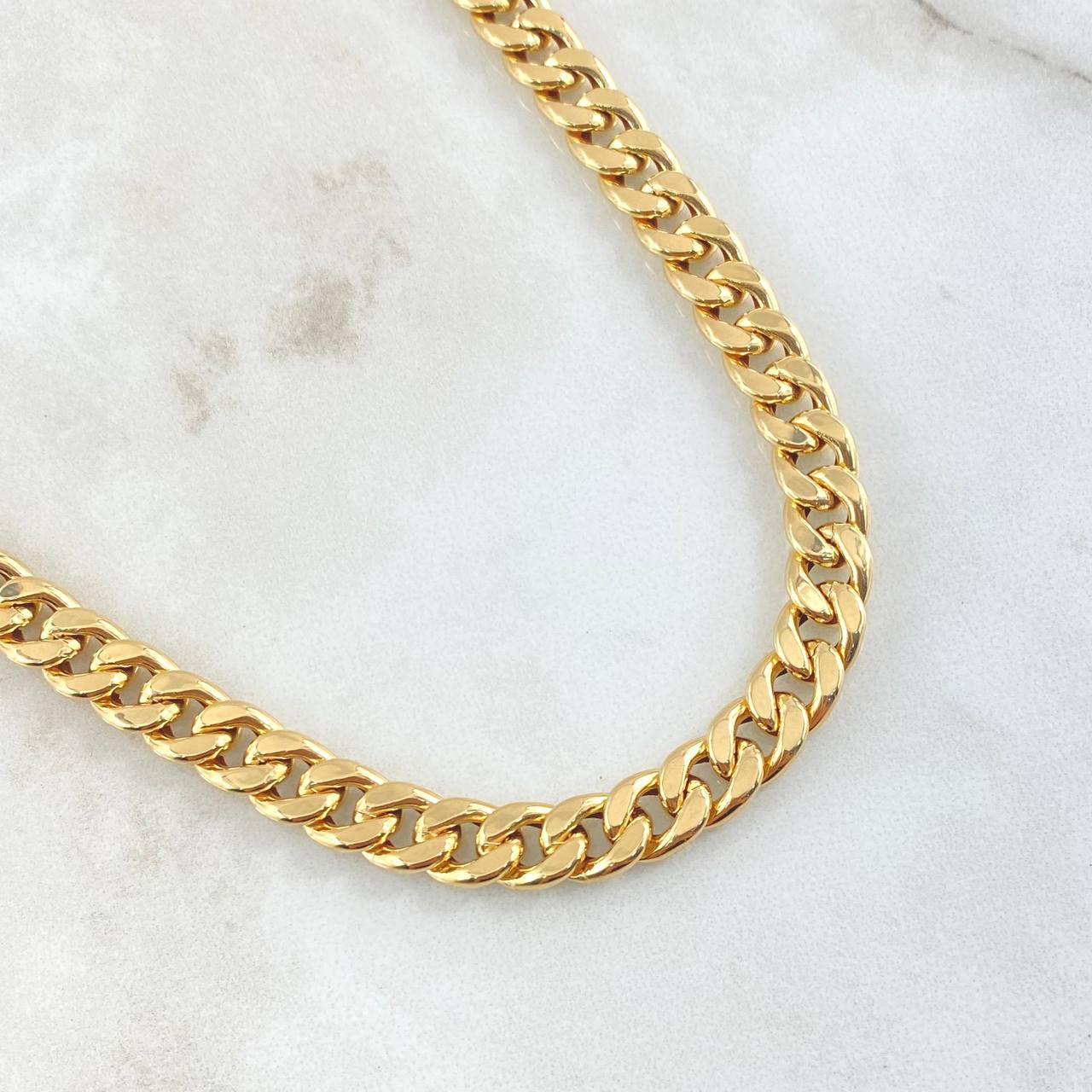 Cadena Cubana 14.3gr / 60cm / +1 Oro 18K