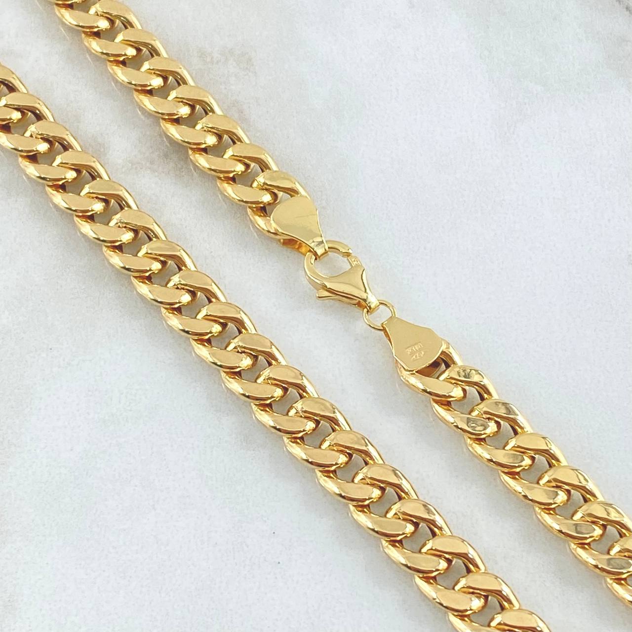 Cadena Cubana 14.3gr / 60cm / +1 Oro 18K