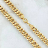 Cadena Cubana 14.3gr / 60cm / +1 Oro 18K