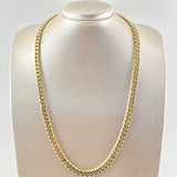 Cadena Cubana 14.3gr / 60cm / +1 Oro 18K