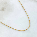 Venetian Chain 3.4gr / 23.6in / +3 18K Gold