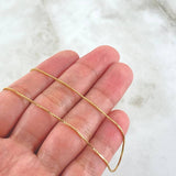 Venetian Chain 3.4gr / 23.6in / +3 18K Gold