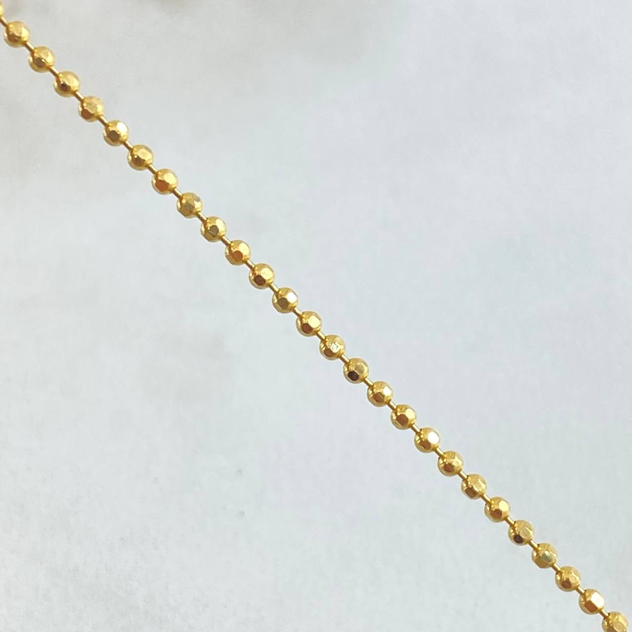 Military Chain 4.9gr / 23.6in / +3 18K Gold