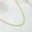 Paperclip Chain 2.25gr / 19.7in / +3 18K Gold