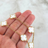 Cadena Aro Seguido Trebol 28gr / 60cm / Nac.Esp. Oro 18K ©
