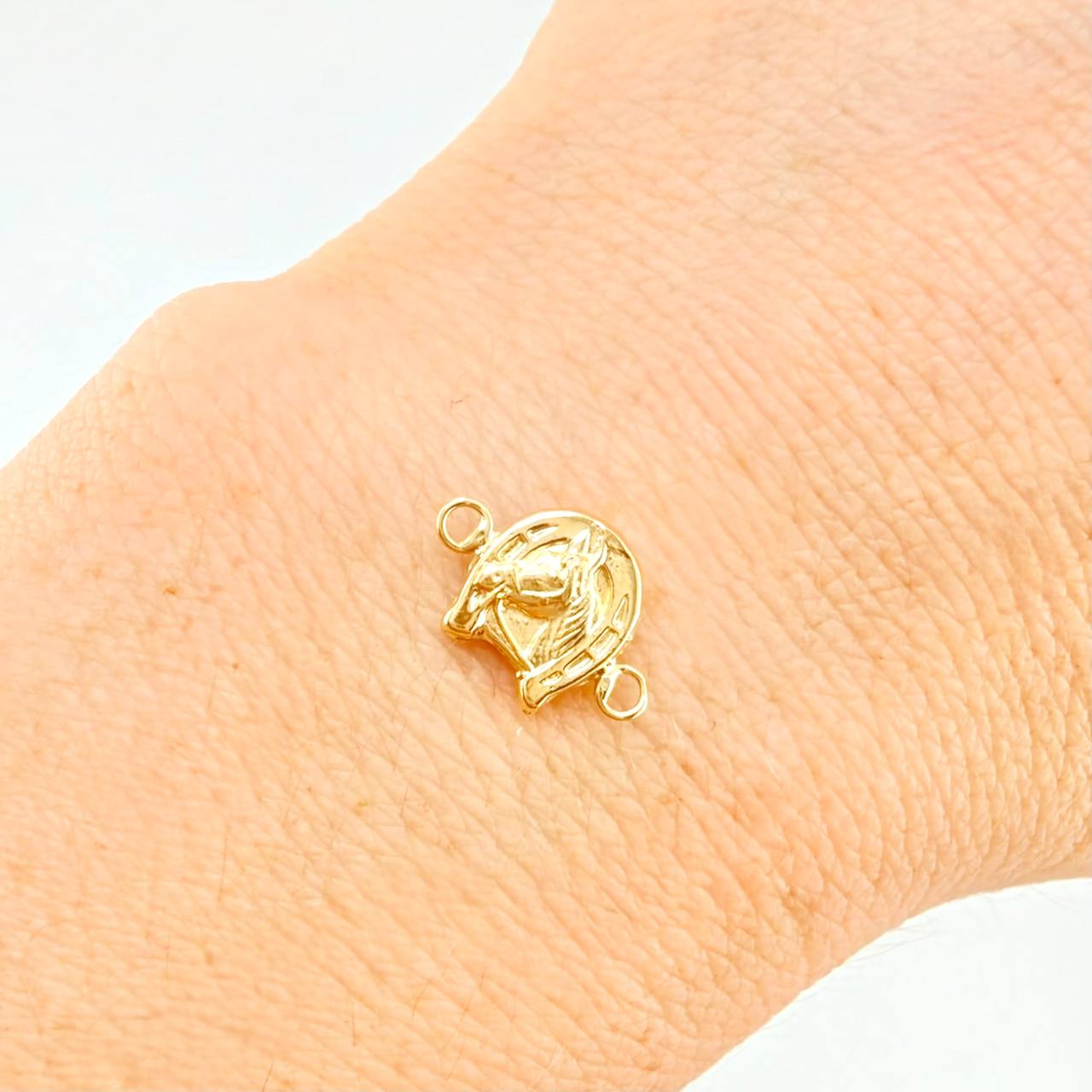 Charm Horseshoe 0.6 g / 3/4 in Yellow Gold 18K
