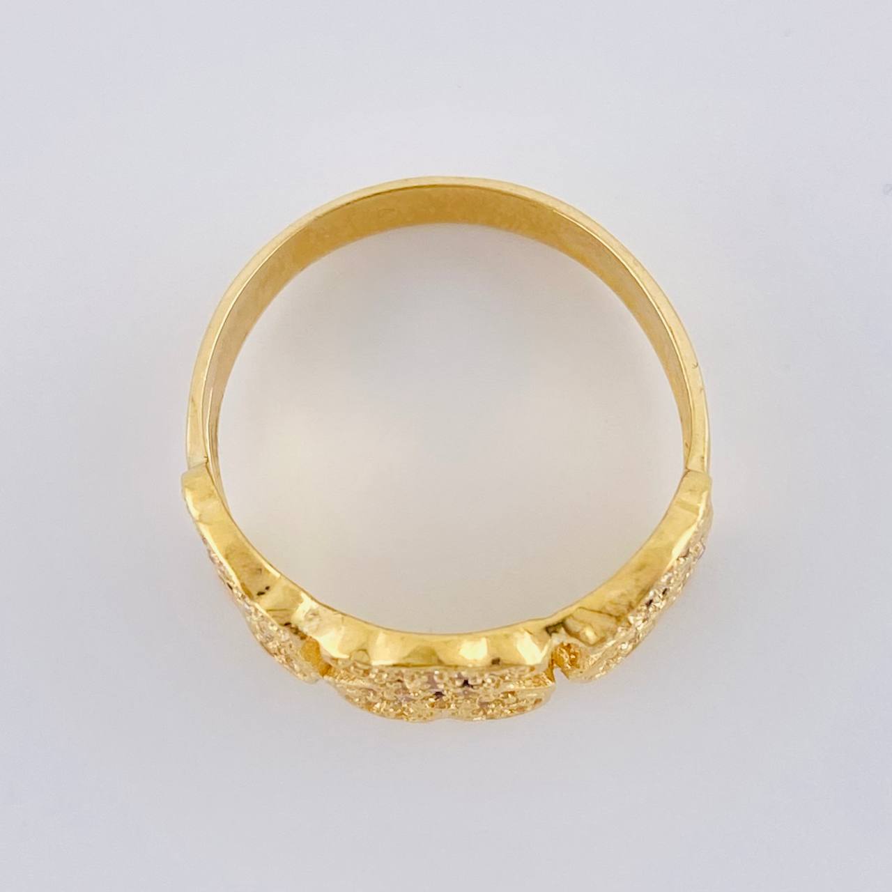 Anillo Oso Ts  3.6 g / T6 3/4 Oro Amarillo 18K