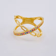 Chained Infinity Ring 3.25 g / T7 1/2 18K Yellow Gold