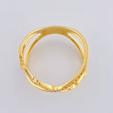 Chained Infinity Ring 3.25 g / T7 1/2 18K Yellow Gold