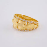 Imperial Strap Ring 2.9 g / T7 18K Yellow Gold
