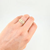 Imperial Strap Ring 2.9 g / T7 18K Yellow Gold