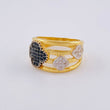 Pathway Clover Ring 4.95 g / T5 1/2 Two Yellow White Gold 18K