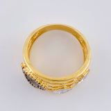 Pathway Clover Ring 4.95 g / T5 1/2 Two Yellow White Gold 18K