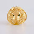 Lion Ring 13.75 g / T10 1/4 Yellow Gold 18K