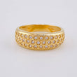 Royal Hexagon Ring 5.1 g / T7 3/4 18K Yellow Gold