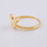 Anillo Raton 2.1g / T5 1/2 Oro Amarillo 18K