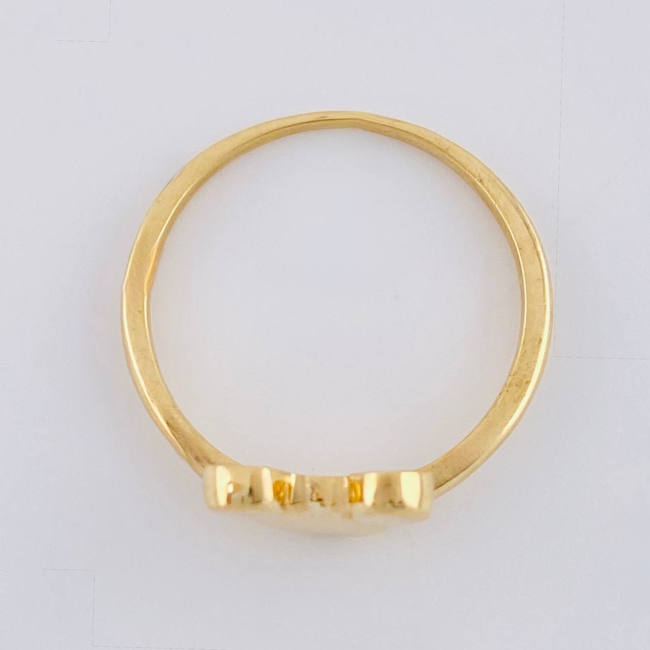 Anillo Raton 2.1g / T5 1/2 Oro Amarillo 18K