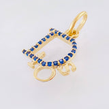 Dije Dios 1.1gr / 3/4 in / Oro Amarillo 18K ©