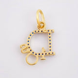Dije Dios 1.1gr / 3/4 in / Oro Amarillo 18K ©