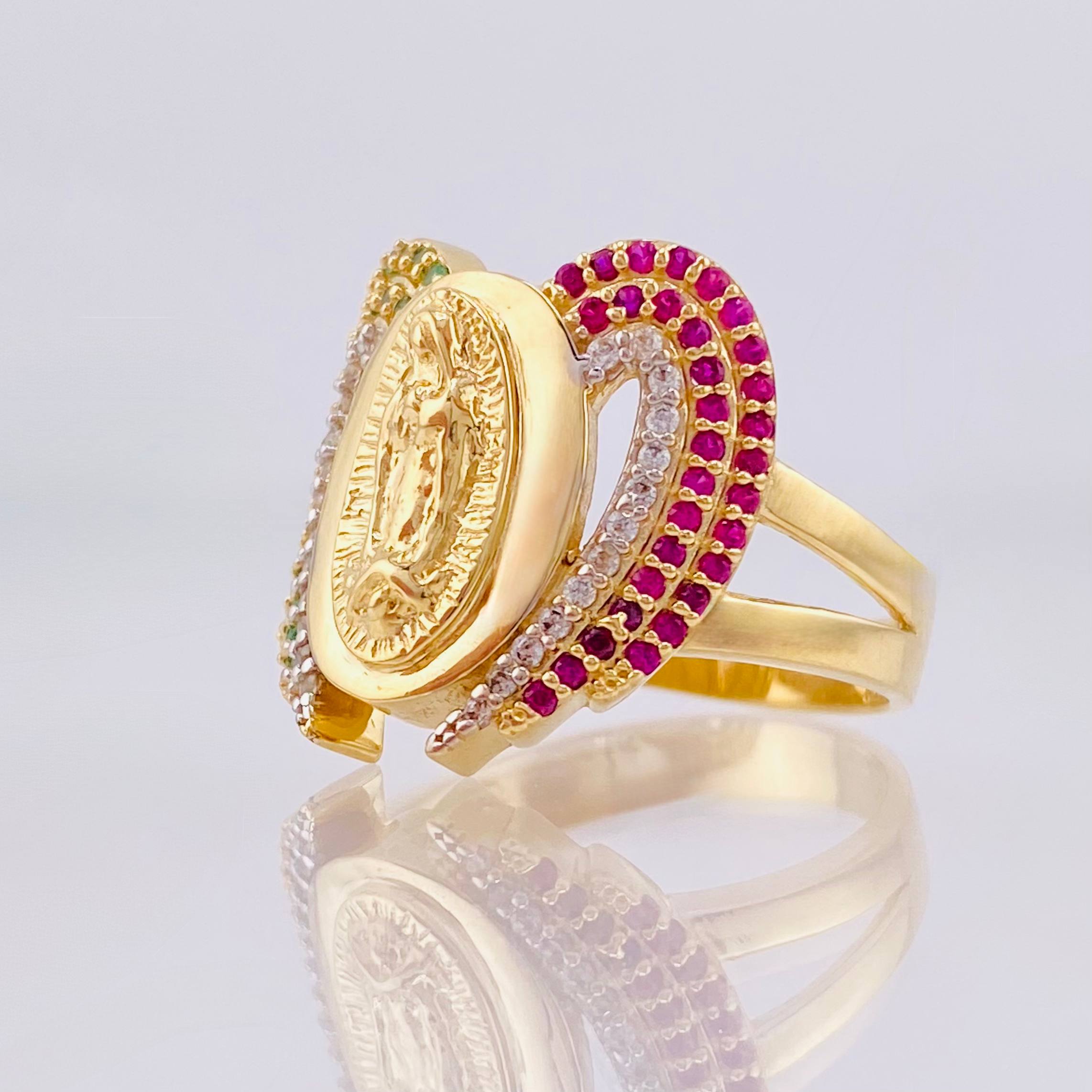 Ring Angelic Miraculous 5.95gr / T7 / Yellow Gold 18K ©