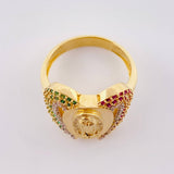 Ring Angelic Miraculous 5.95gr / T7 / Yellow Gold 18K ©