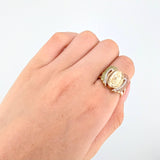 Ring Angelic Miraculous 5.95gr / T7 / Yellow Gold 18K ©