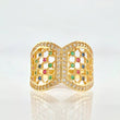 Anillo Corset Filigrama 4.2gr / T7 / Oro Amarillo 18K ©