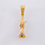 Dije Santa Muerte 2.5gr / 1 1/4 in / Tres Oros 18K *