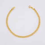 Pulso Garibaldi 1.8gr / 7 in / 3.2mm Oro Amarillo +3 18K *