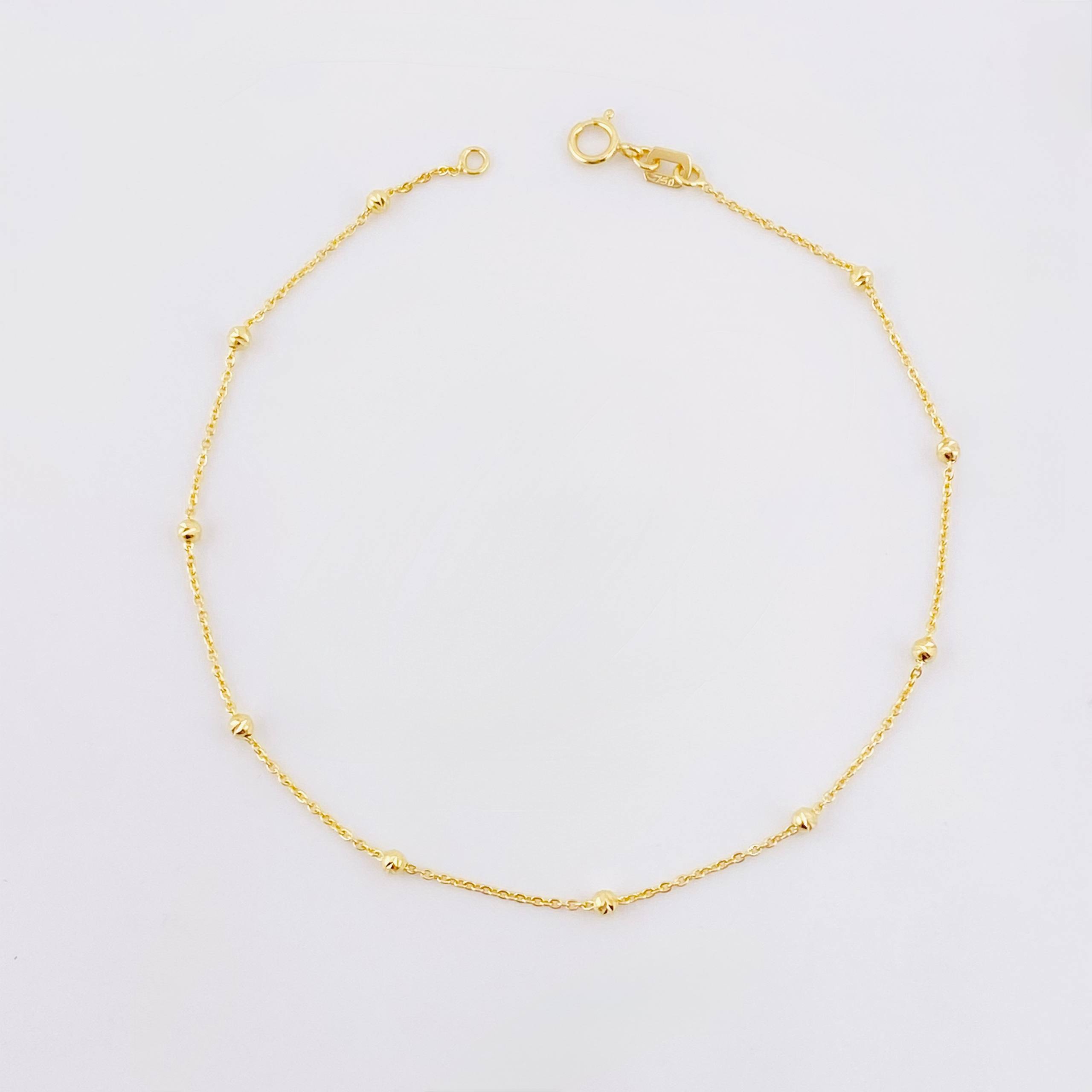 Classic Link Bracelet Special 0.95gr / 7 3/4 in / 2mm Yellow Gold +4 18K ©