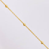 Classic Link Bracelet Special 0.95gr / 7 3/4 in / 2mm Yellow Gold +4 18K ©